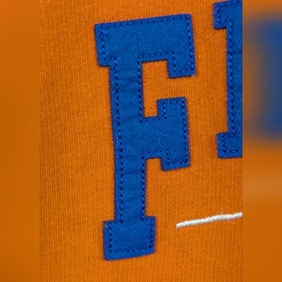 Florida Gators Hoodie Embroidered And Felt Spellout By OVB (Old Varsity Brand) - Picture 4 of 11